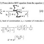 derive bet equation